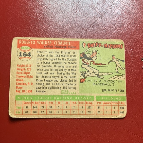 Baseball card - Picture 2 of 2